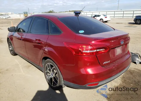 2017 Ford Focus Sel z USA, uszkodzony, nr VIN 1FADP3H23HL228126